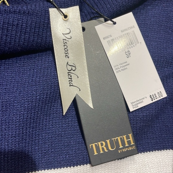 TRUTH By Republic Sweater top - Picture 4 of 7